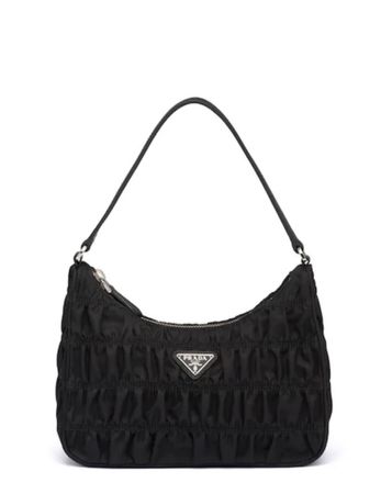 Prada Saffiano Leather and Nylon Mini Bag