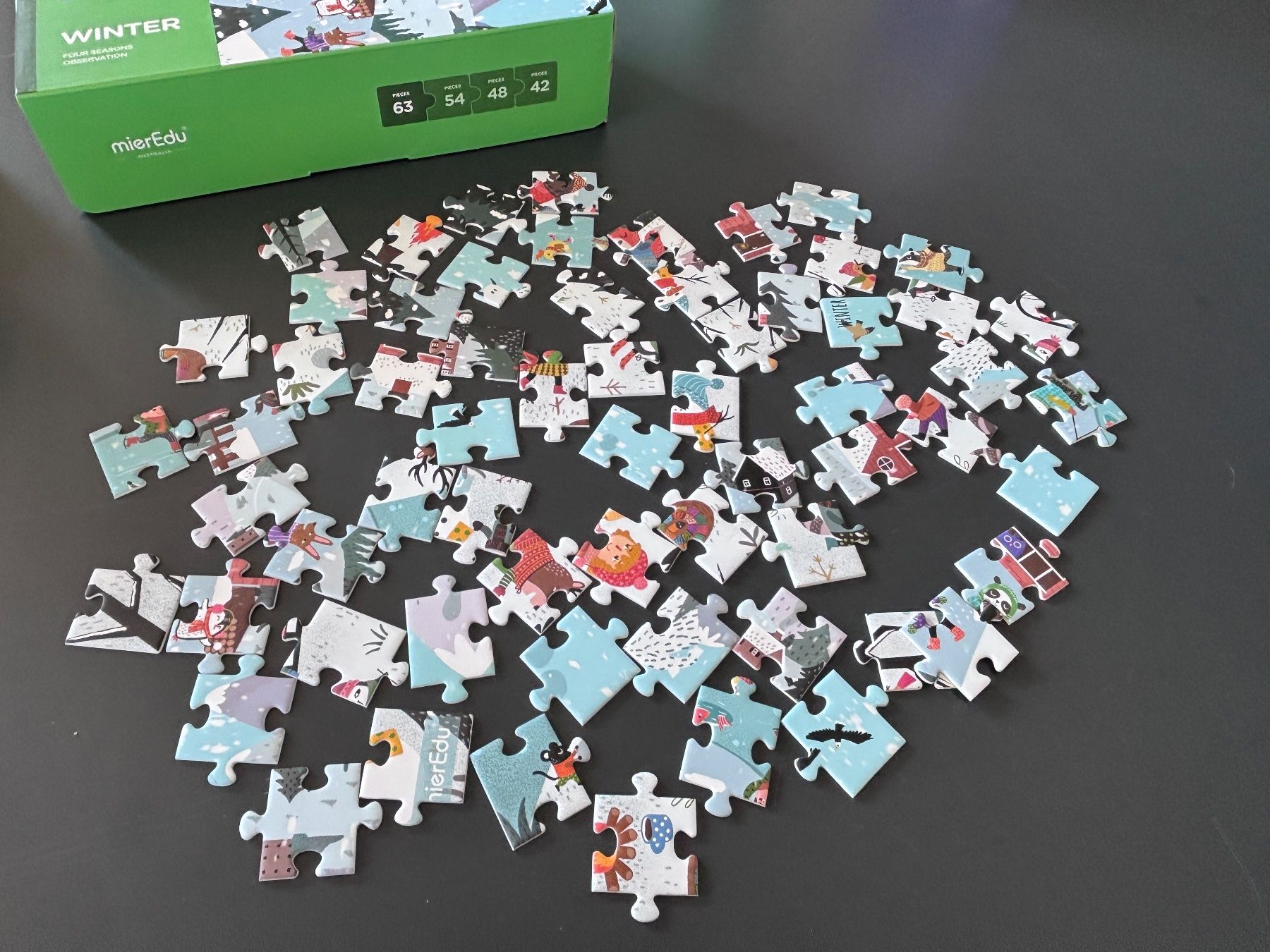 Puzzle: MierEdu Puzzle,  Four Seasons – Usato da Brugg AG venduto da tsannen 7