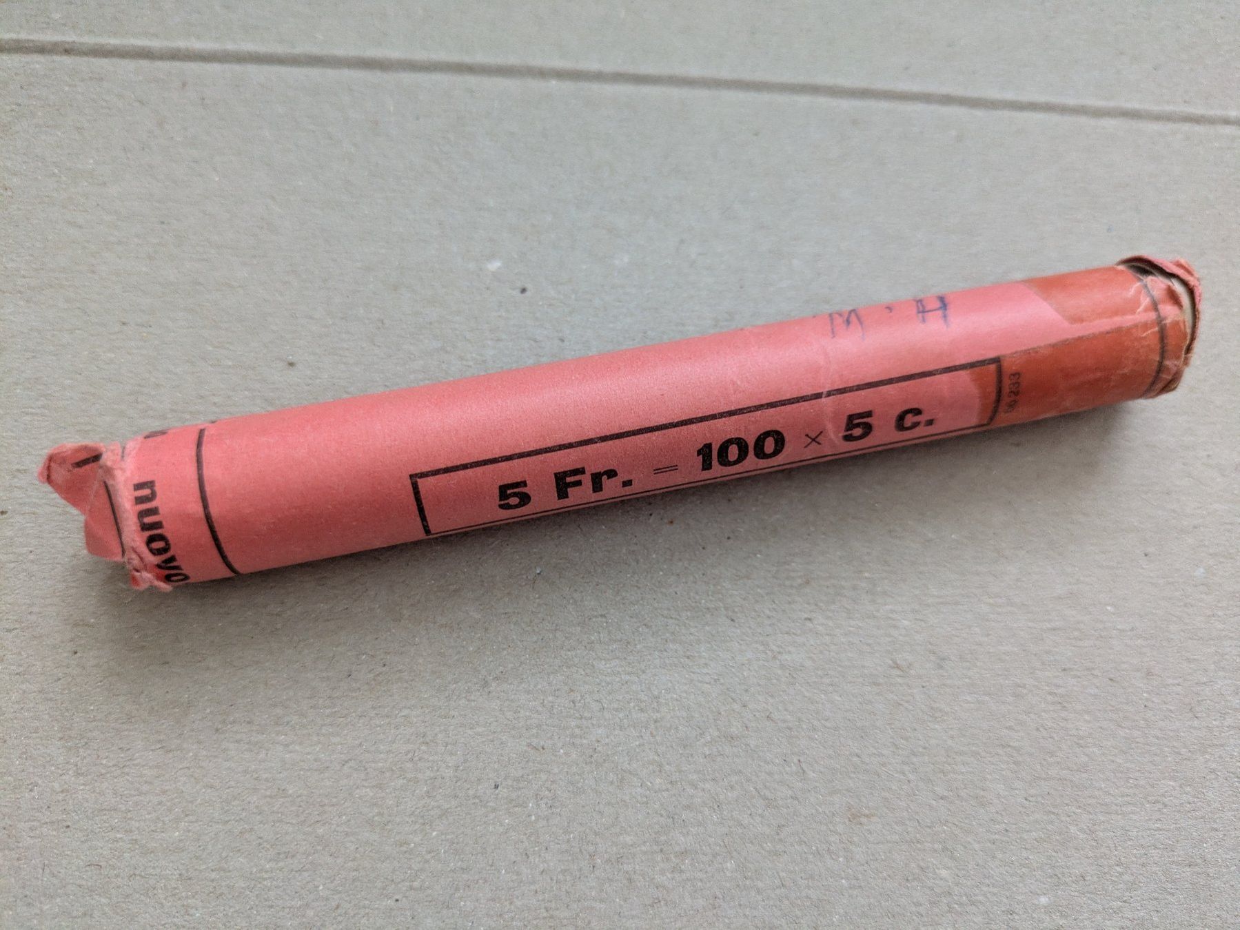 Alle Münzen: Originalrolle 5 Rp 1950 – Neu (gemäss Beschreibung) aus Châtelaine von Pttn 2