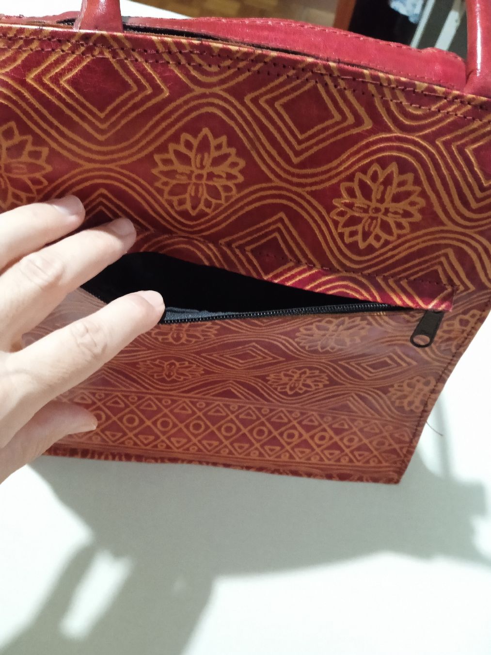 Sacs femmes: Echte Ledertasche in gutem Zustand – D'occasion à Chiasso par mmo_vtx9 3