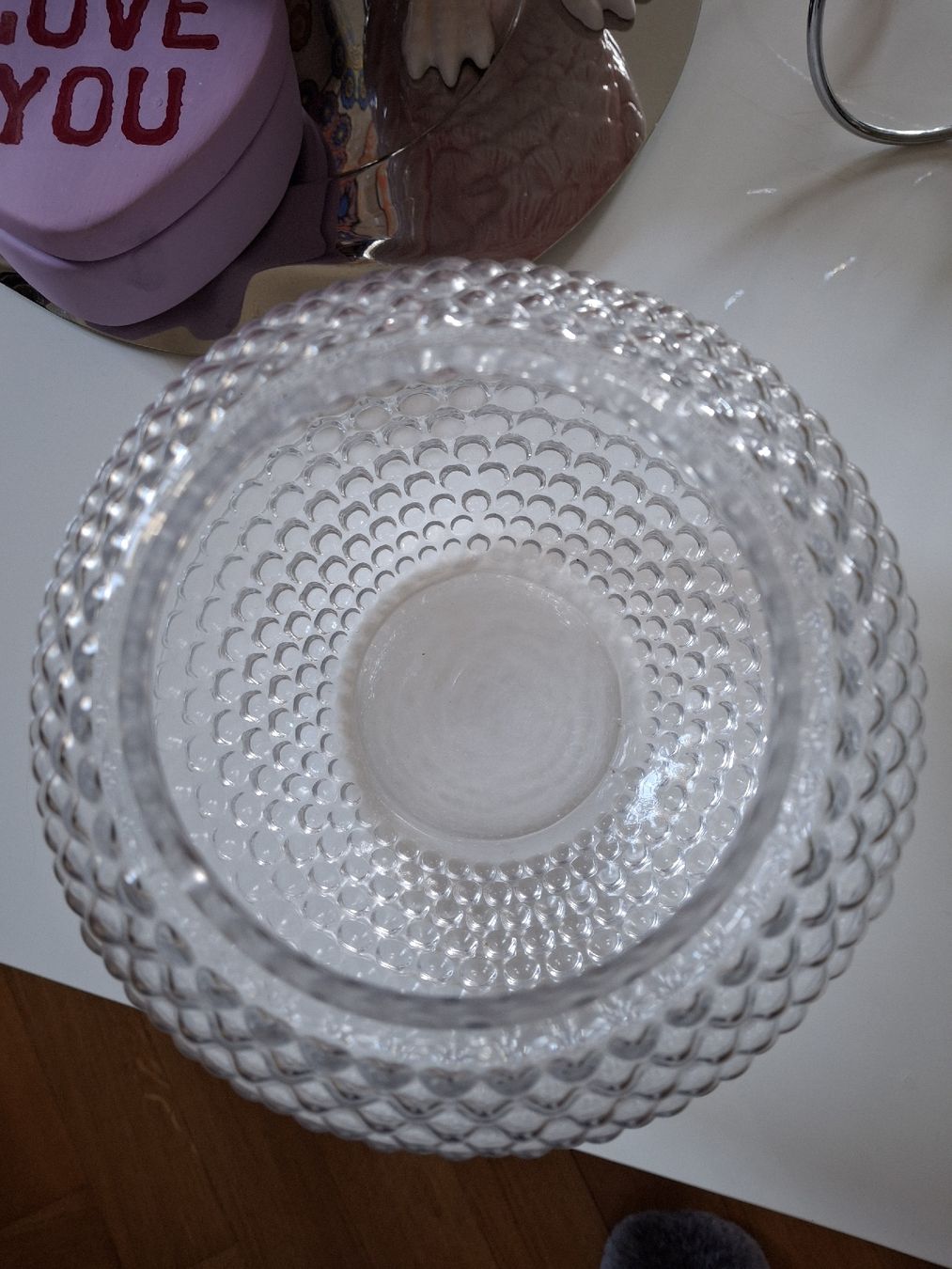 Vasi & Recipienti: Joli vase "Bulles" transparent – Usato da Lausanne venduto da Cognitia 1