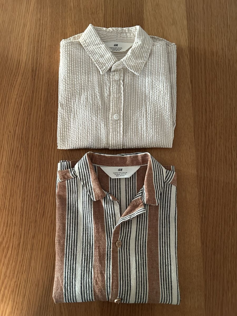H&M Hemden, T-Shirts & Polos: 2 H&M Sommer Hemden kurzarm Gr. 110 – Gebraucht aus Schwarzenbach SG von bienchen22 4