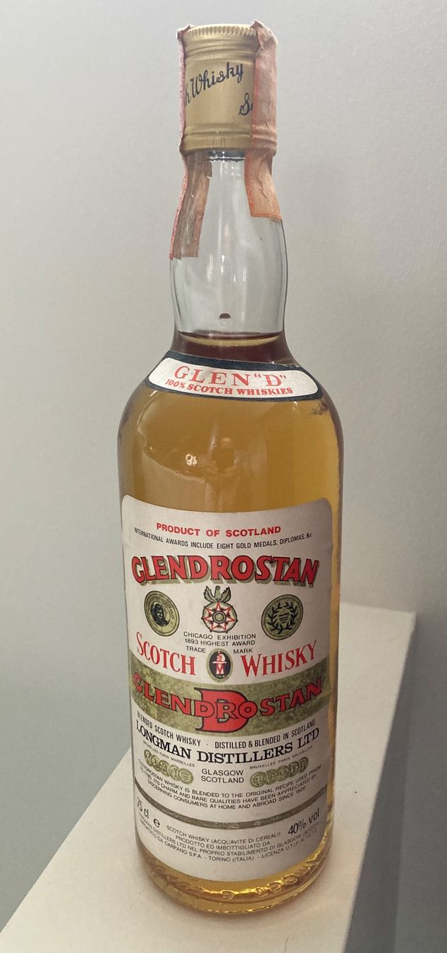 Bevande alcoliche: Glendrostan Scotch Whisky von ca 1990 – Nuovo (secondo la descrizione) da Roggwil BE venduto da Maui2000