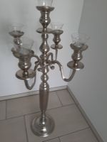 Kerzenleuchter verchromt