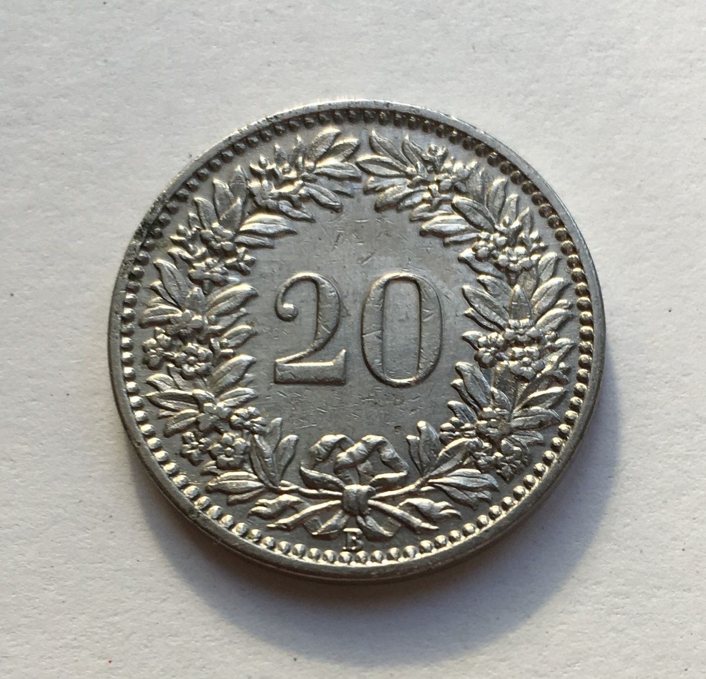Tutti le monete: 1903 20 Rappen vz+ – Usato da Kirchberg SG venduto da Helveticus00 1