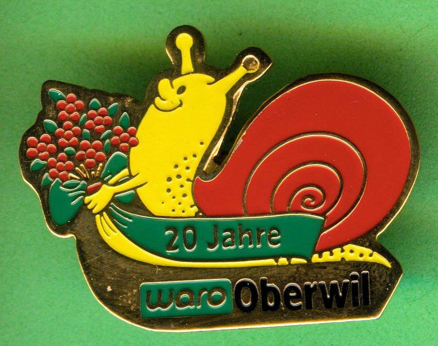 Placchette & Badge: waro  Oberwil – Usato da Winterthur venduto da Sammleroase