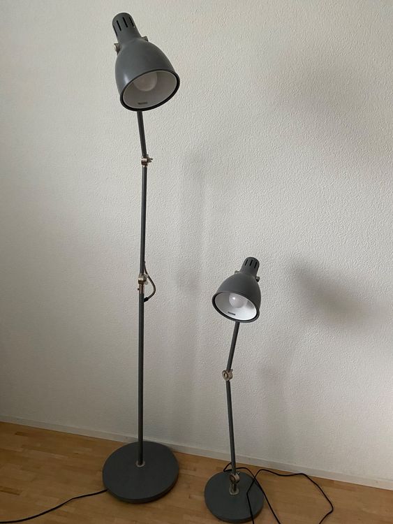 Zwei Stehlampen Anthrazit | Kaufen Auf Ricardo