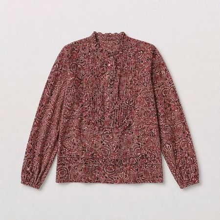Neuw. Business Bluse Blusenshirt ZARA Gr. XS Paisley