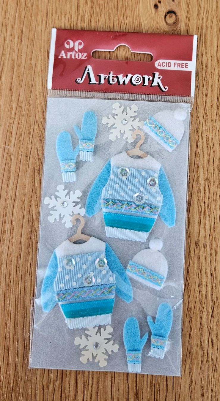 Sticker: Artoz Artwork Stickers Winter / Weihnachten – Nuovo e nell'imballaggio originale da Möriken AG venduto da pam66 2