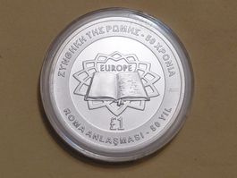 Zypern 1 Pfund "Römische Verträge" 2007 Silber 5'000 Stück