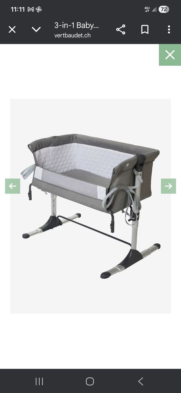 Betten: Babybett von Skiddoü – Gebraucht aus Davos Clavadel von ste_9qdw 1