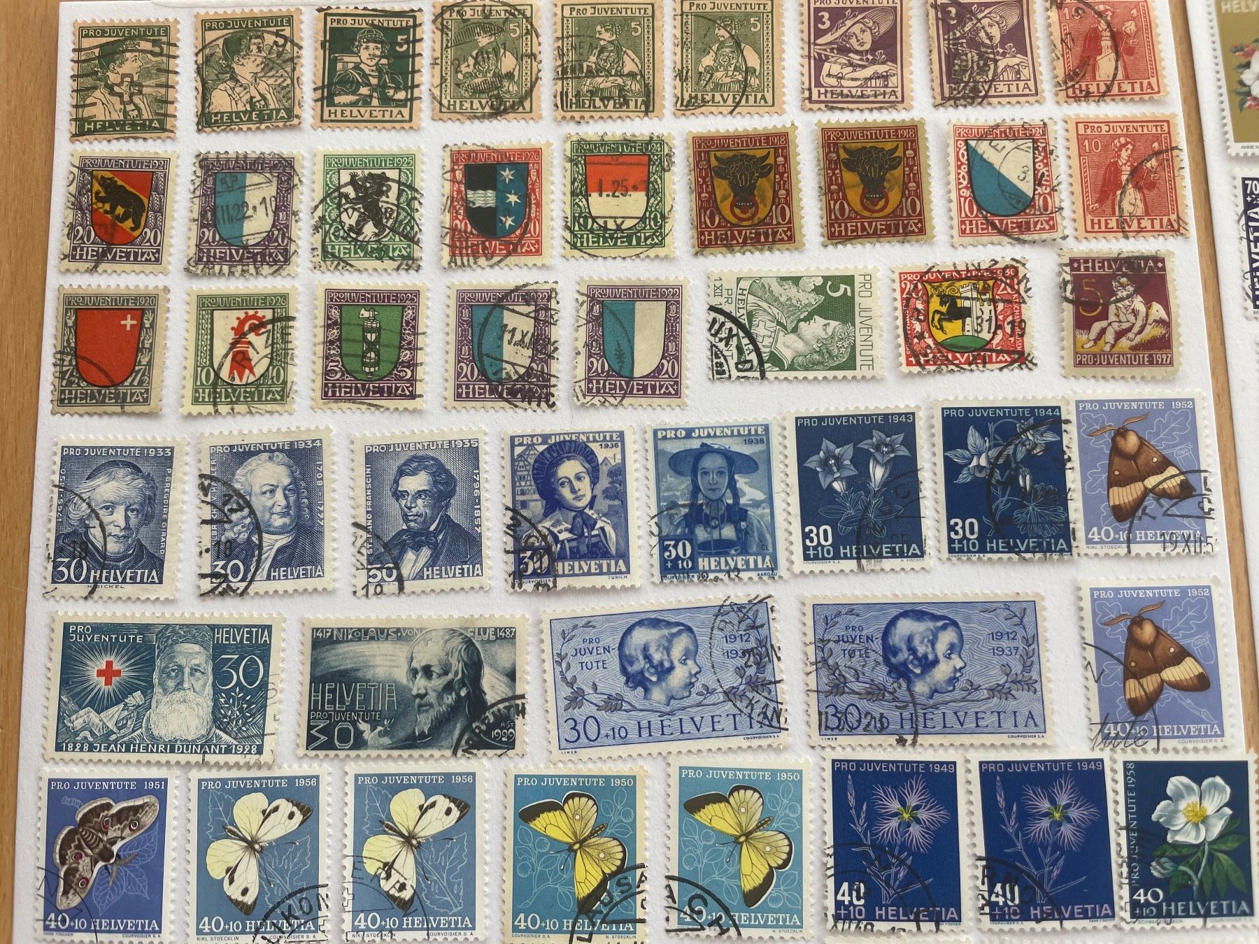 Alle Briefmarken: PJ HAUTE VALEUR dès 12.- ! – Gebraucht aus Sonceboz-Sombeval von Comment2 1