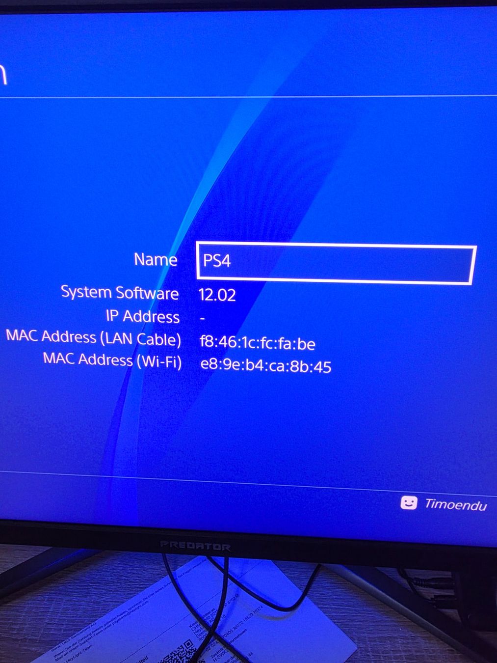 Sony Console: PS4 Pro White 1TB (Firmware 12.02) – Usato da Belp venduto da Timoendu 1