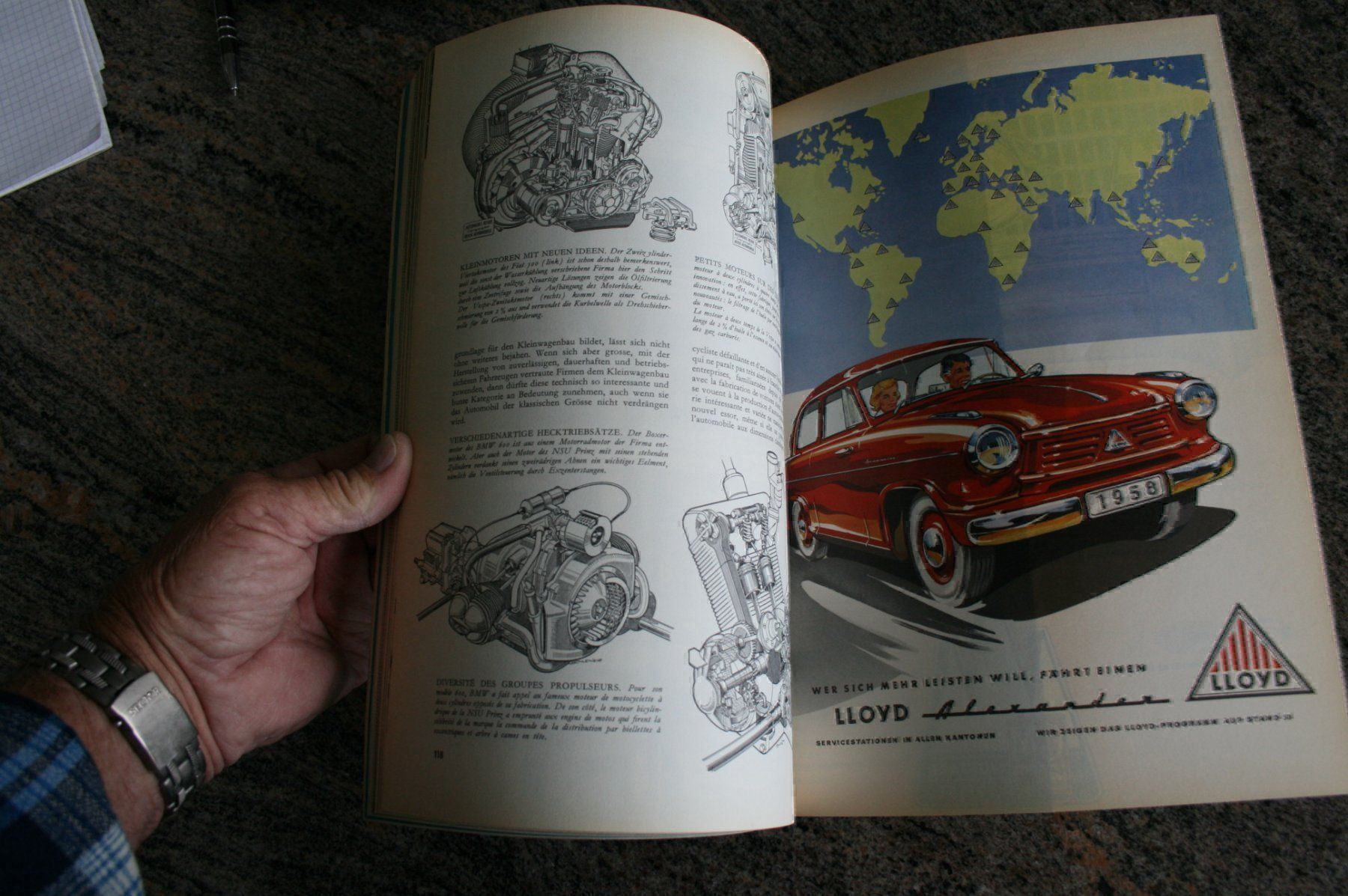 Zeitschriften & Magazine: AUTOMOBIL REVUE KATALOG 1958 – Gebraucht aus Wilen b. Wil von Rasti2 8