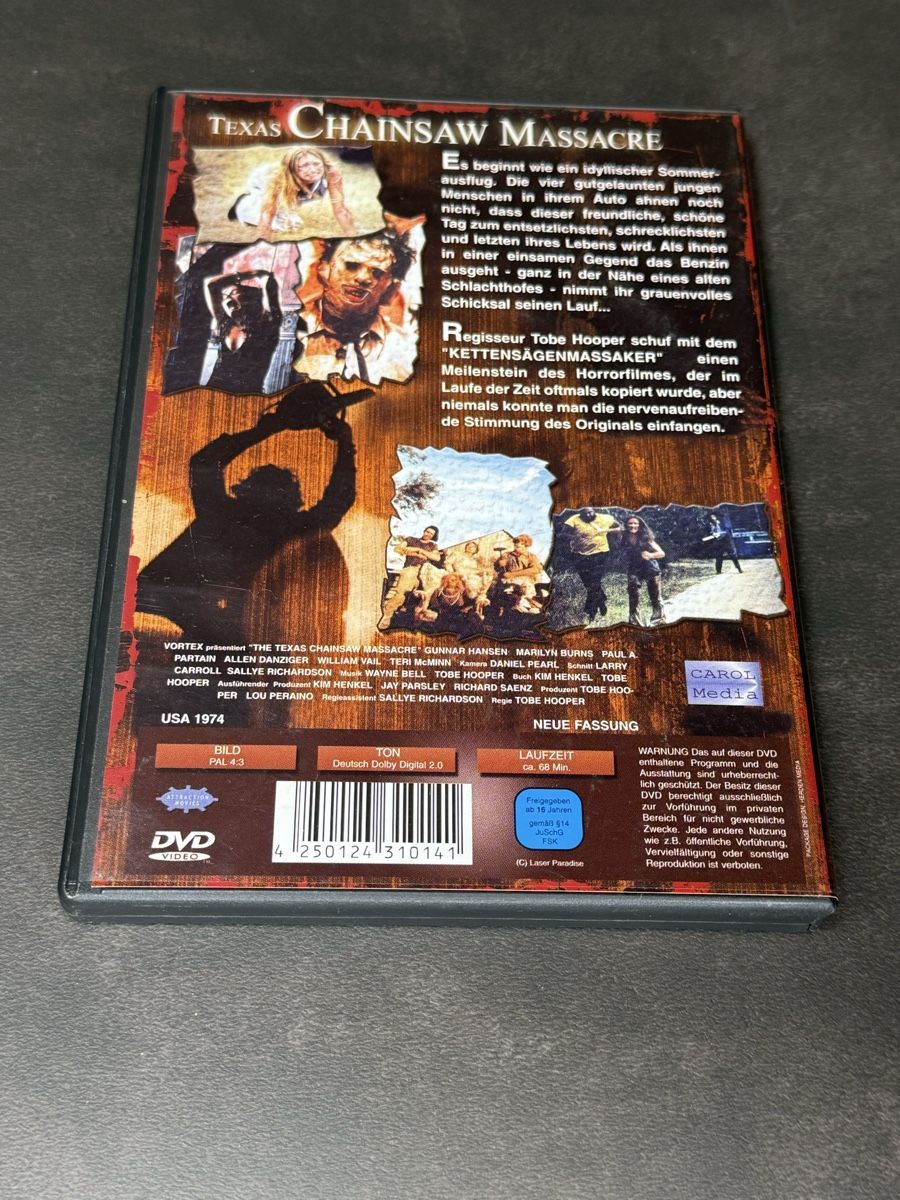 Alle DVDs: Texas Chainsaw Massacre – Das Original DVD – Gebraucht aus Wallbach von ale_db7t 1