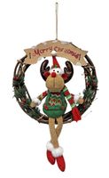 Dekokranz Weihnachten Rentier Junge 46 cm