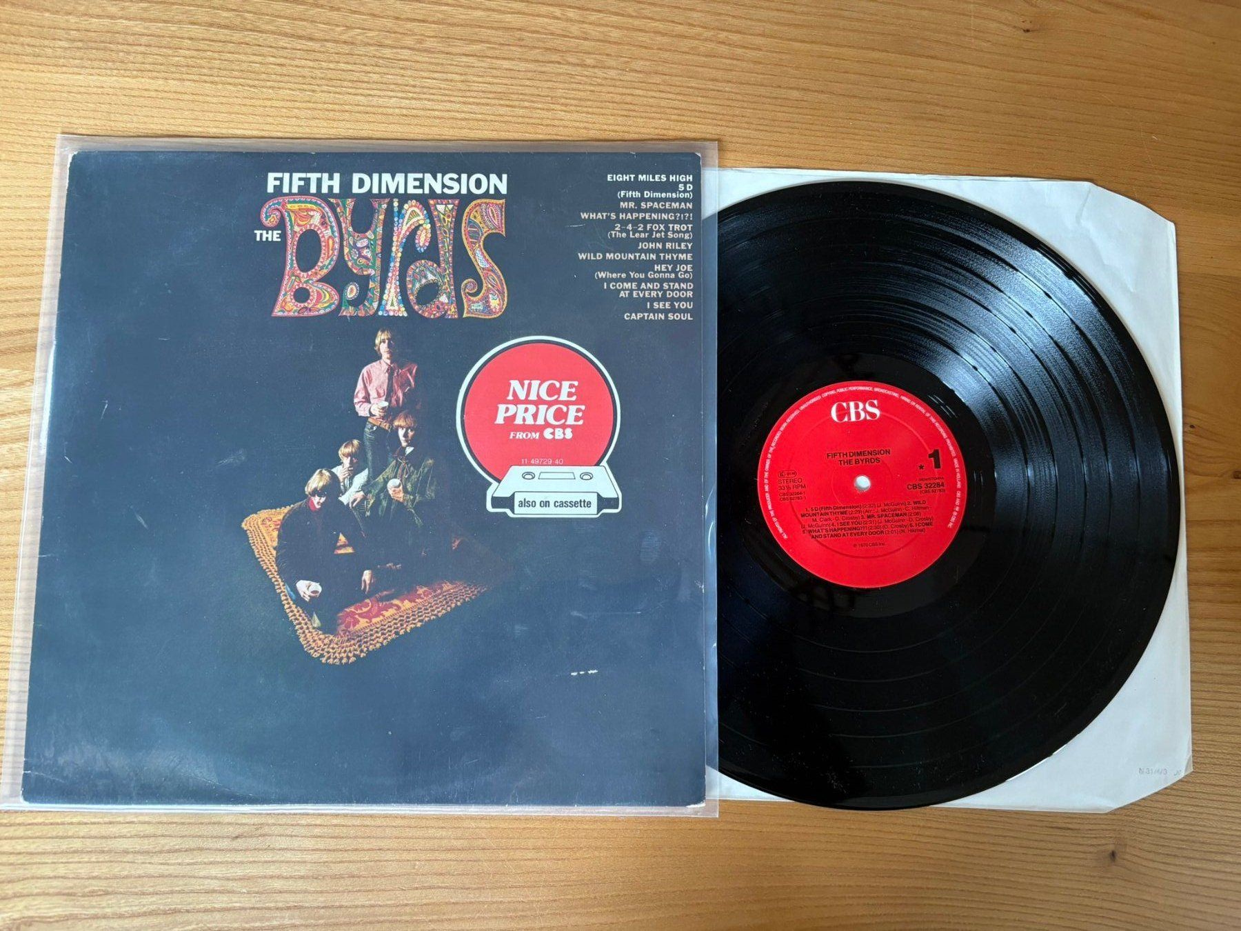 Dischi in vinile: Byrds - Fifth Dimension - EU - CBS – Usato da Zofingen venduto da Bigron