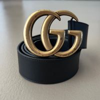GUCCI GG Marmont Gürtel aus Leder 🖤