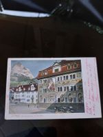 Post/ Ansichtskarte Schwyz 1904 Das Rathaus u.die Mythen
