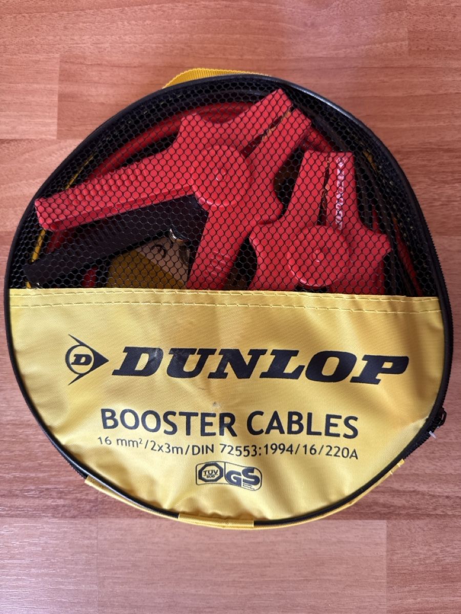 Cavi: Dunlop Starterkabel, 2 x 3 Meter, Neu – Nuovo e nell'imballaggio originale da St.Gallen venduto da maierm01