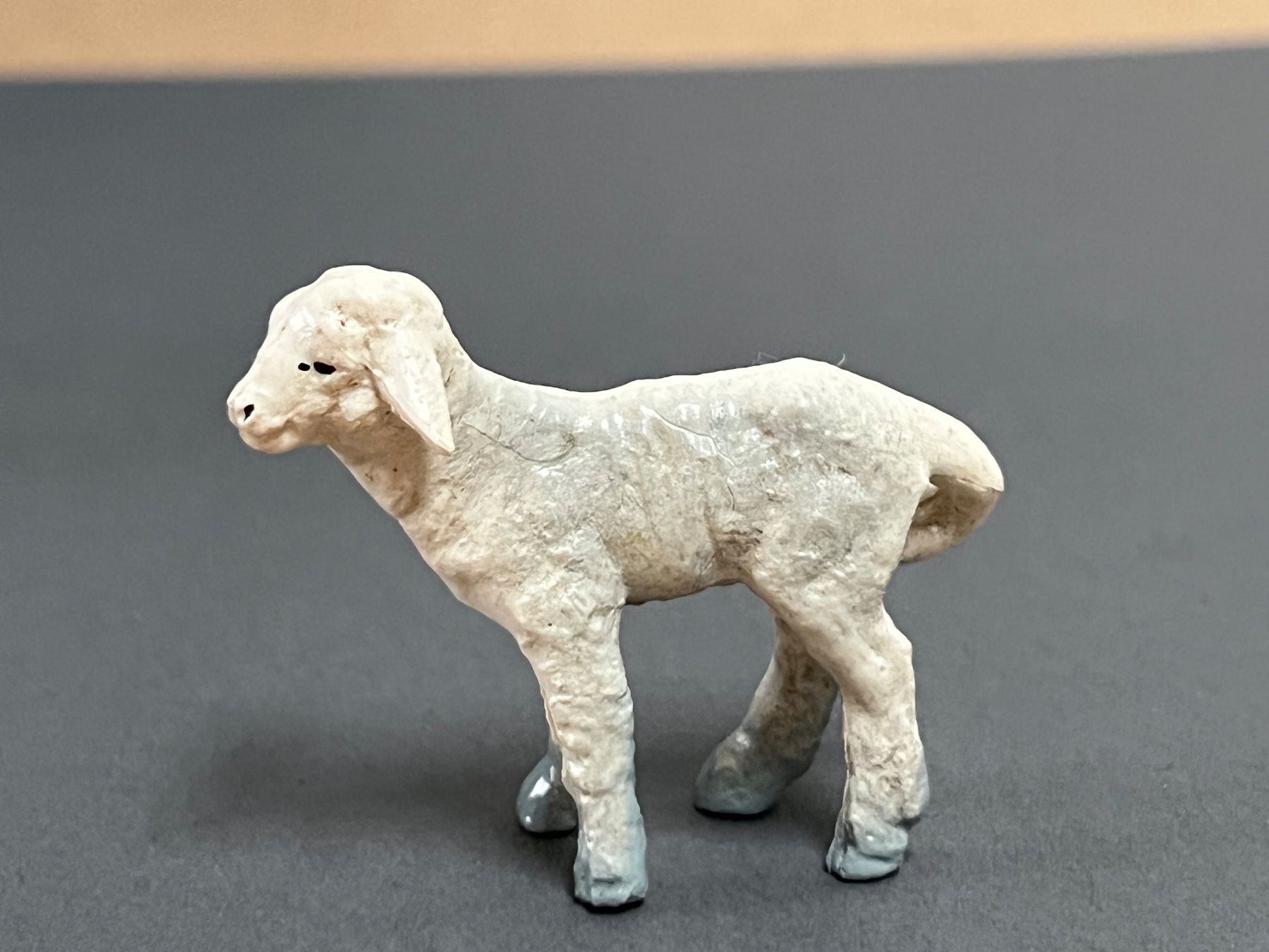 Schleich Statuette: Schleich Lamm stehend  von 1985 13009 – Usato da Ennetbaden venduto da mapa05 1