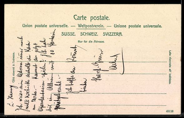 Cartoline postali: AK Clarens am Genfersee, Château de Châtelard – Usato da Berlin venduto da bartko-reher 1