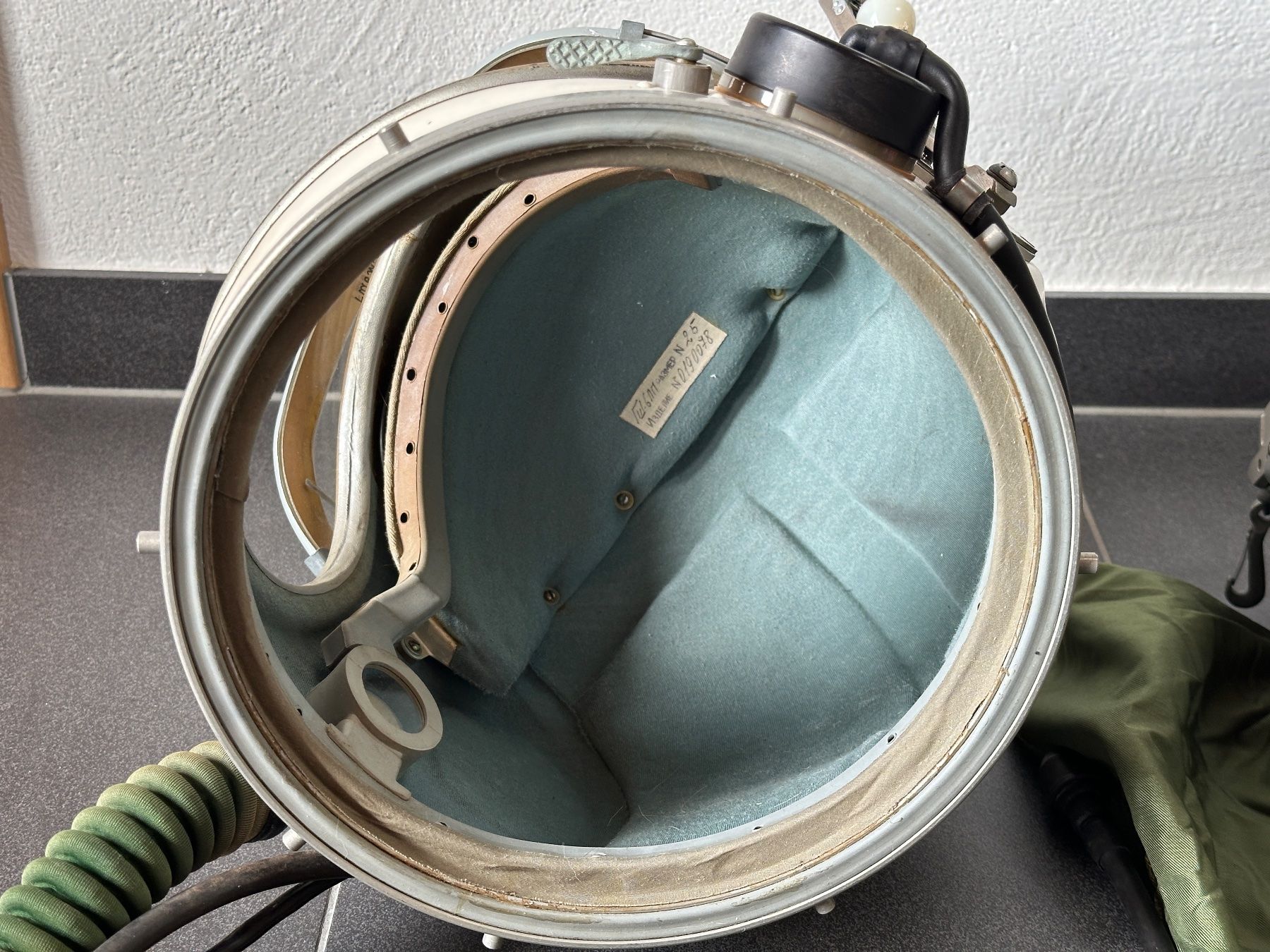 Caschi & visiere: Original Pilotenhelm GSch-6LP - MiG 29 – Usato da Wollerau venduto da sekkeishi 6