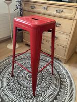 2 Barhocker rot