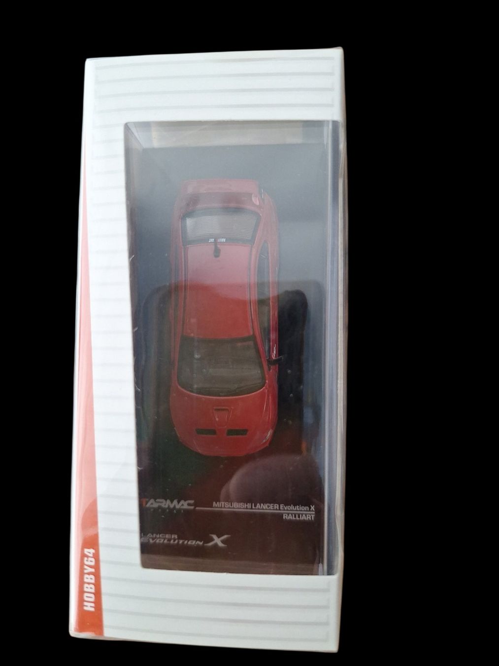 True Scale Miniatures Modellini d'auto: Tamarc Mitsubishi Lancer Evo X rot – Nuovo e nell'imballaggio originale da Adlikon venduto da Mmartin0 1
