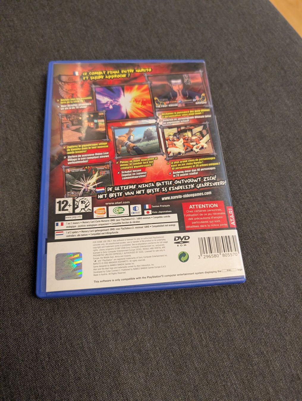 Jeux: Naruto Ultimate ninja 3 Sony playstation 2 – D'occasion à Giubiasco par Ticinerd 1
