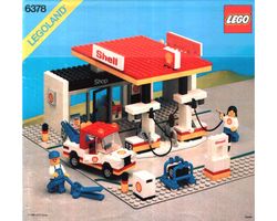 Lego 6378 Service Station / Tankstelle (1986) Classic Town