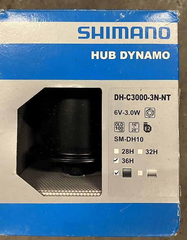 Shimano Ersatzteile: Nabendynamo Shimano Nexus, neu – Neu und originalverpackt aus Bern von Achkrach