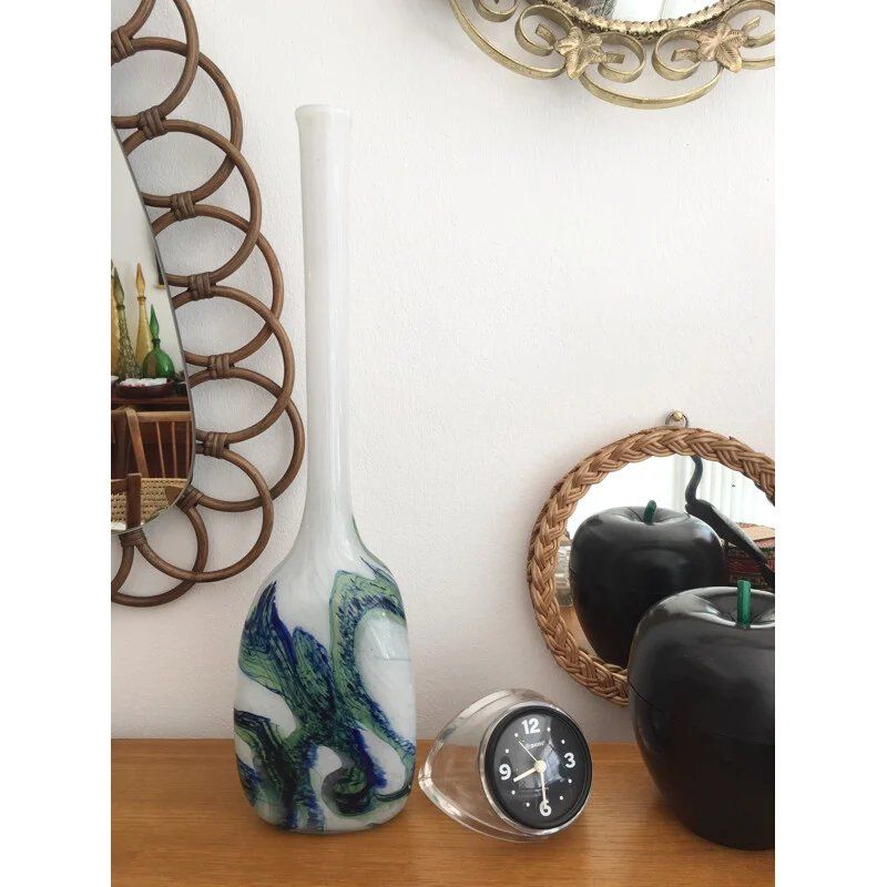 Vasen & Gefässe: Mid century blown glass vase Soliflore - 1960s – Gebraucht aus Lausanne von brixton 9