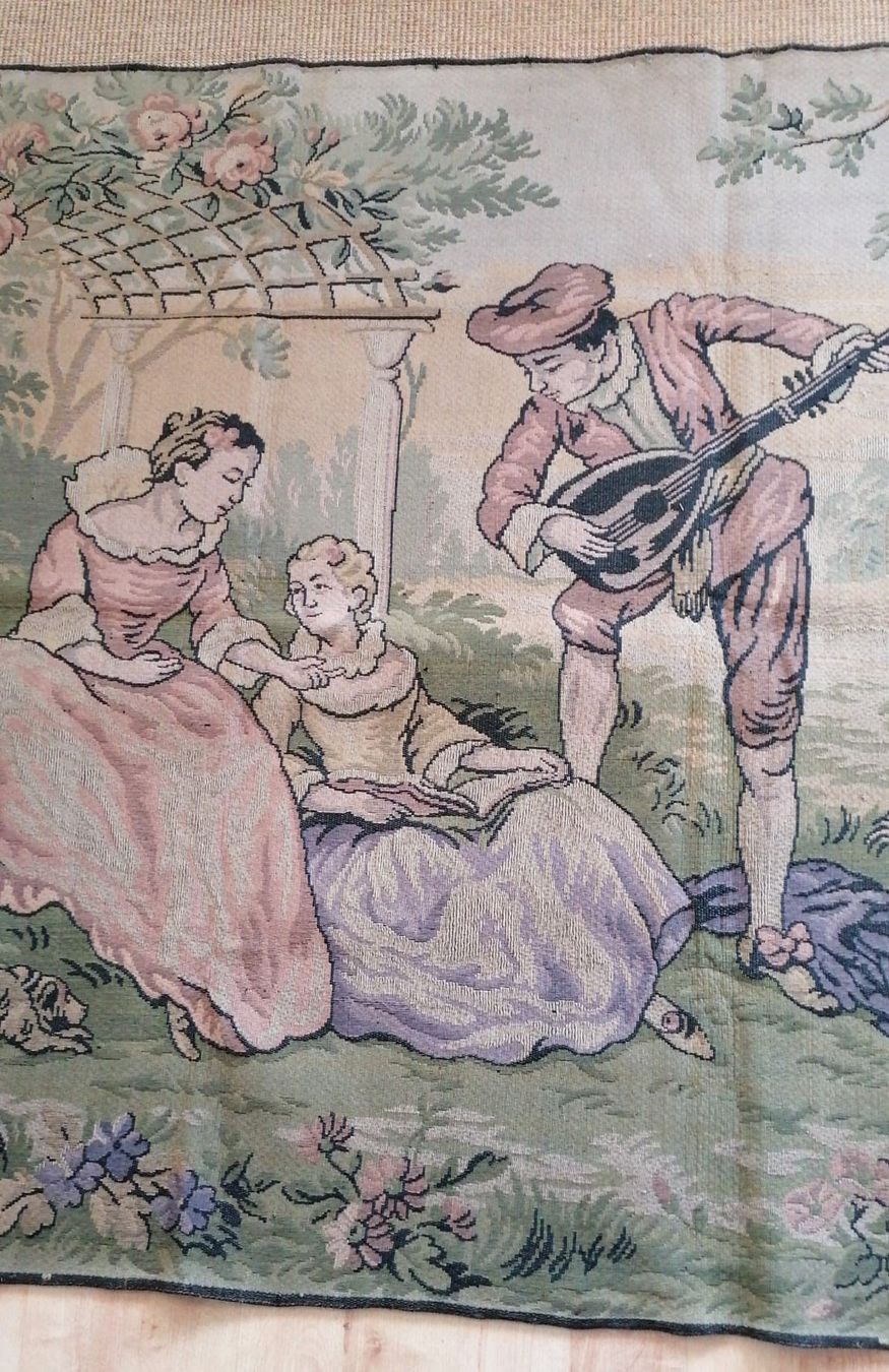 Tappeti: Wandbehang in Gobelin alt – Usato da Grächen venduto da Hel7890 1