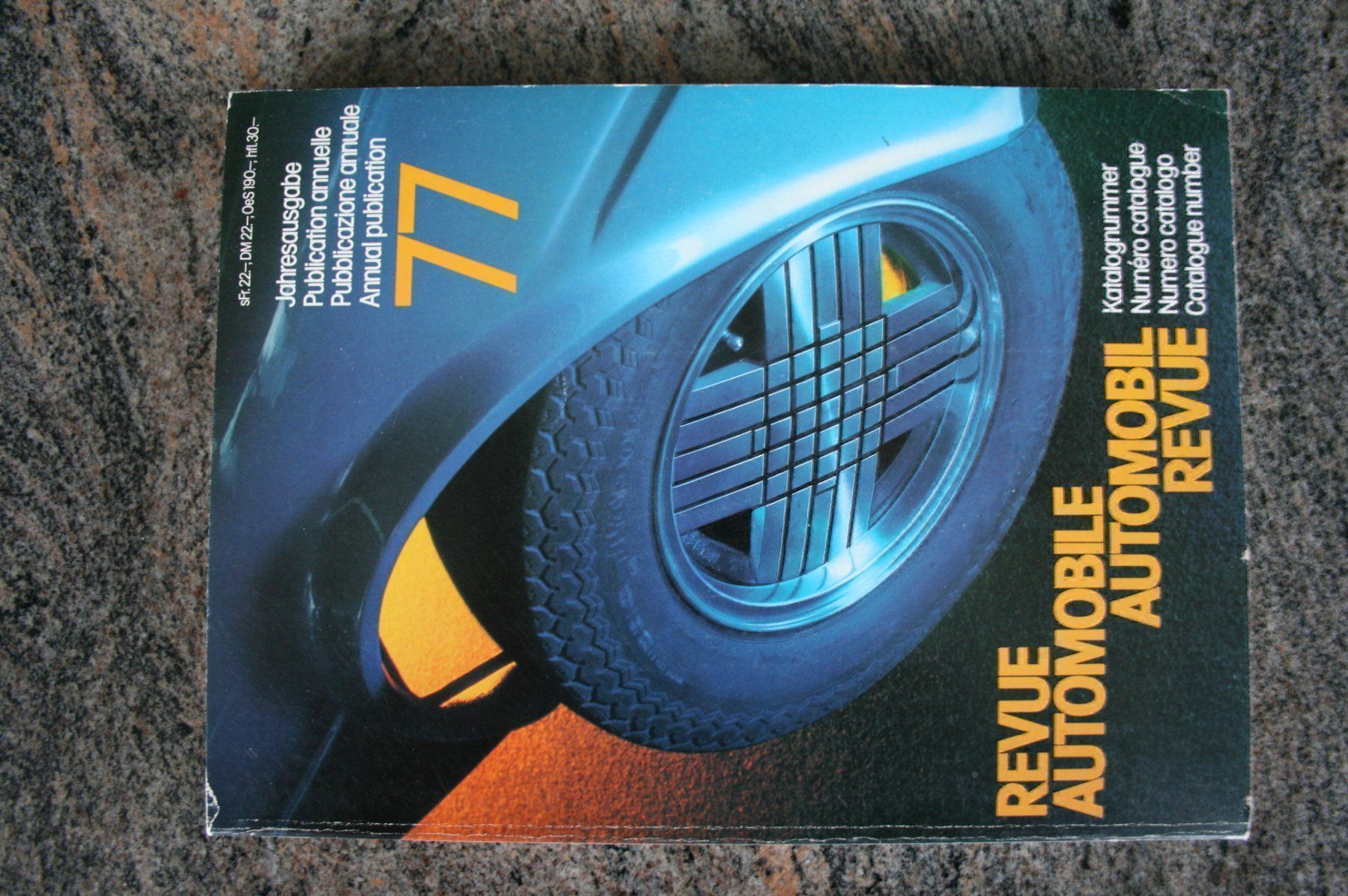 Zeitschriften & Magazine: AUTOMOBIL REVUE KATALOG 1977 – Gebraucht aus Wilen b. Wil von Rasti2