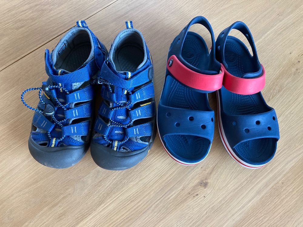 Sandales Keen et Crocs 34 Kaufen auf Ricardo