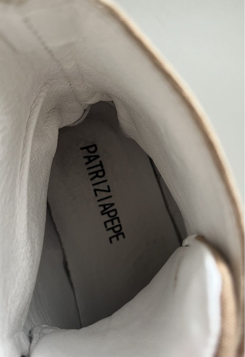 Patrizia Pepe Scarpe da donna: Patrizia Pepe Sneaker Boots beige Gr. 39 – Usato da Wilen b. Wollerau venduto da kar_8vzh 4