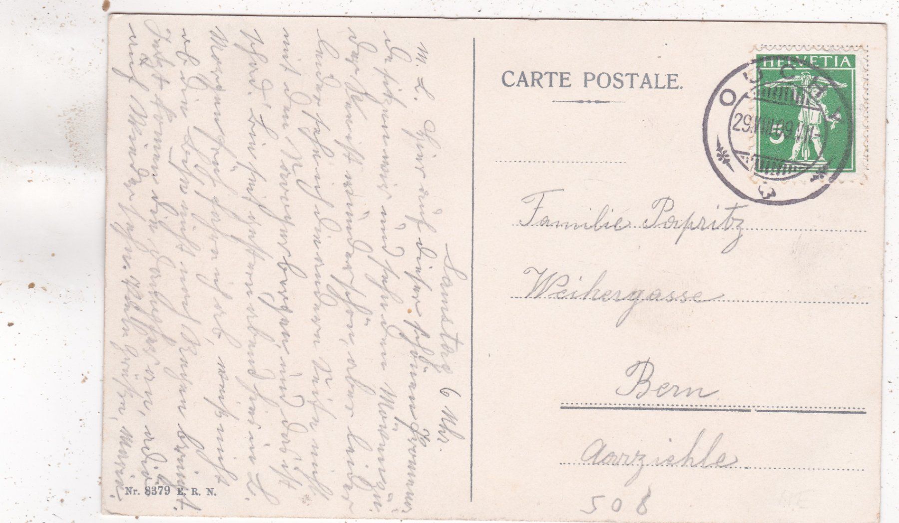 Cartes postales: Ouchy Le Quai 1909 – D'occasion à Herisau par Lisegrat2008 1