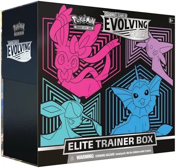 Pokémon Sammelbilder & Trading cards: Pokemon Evolving Skies Elite Trainer Box sealed – Neu und originalverpackt aus Lohn/SH von PokemonSchweiz