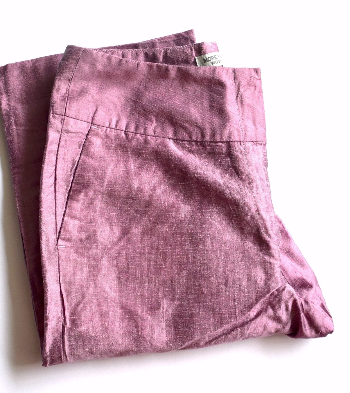 More & More Pantaloni: MORE & MORE Gr. 34 Rohseide Sommerhose – Usato da Dulliken venduto da ichwettichhett 4