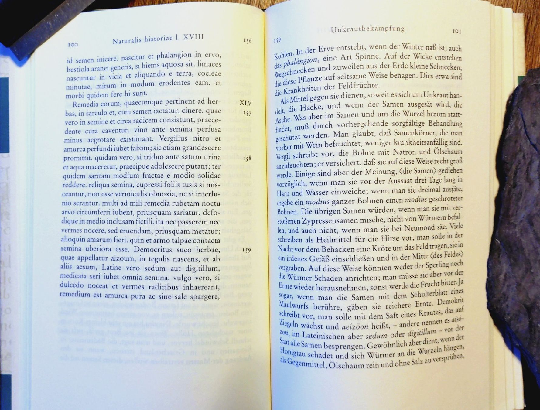 Libri: Plinius Naturkunde XVIII Ackerbau, Top Zustand – Usato da Uster venduto da Junipa 6