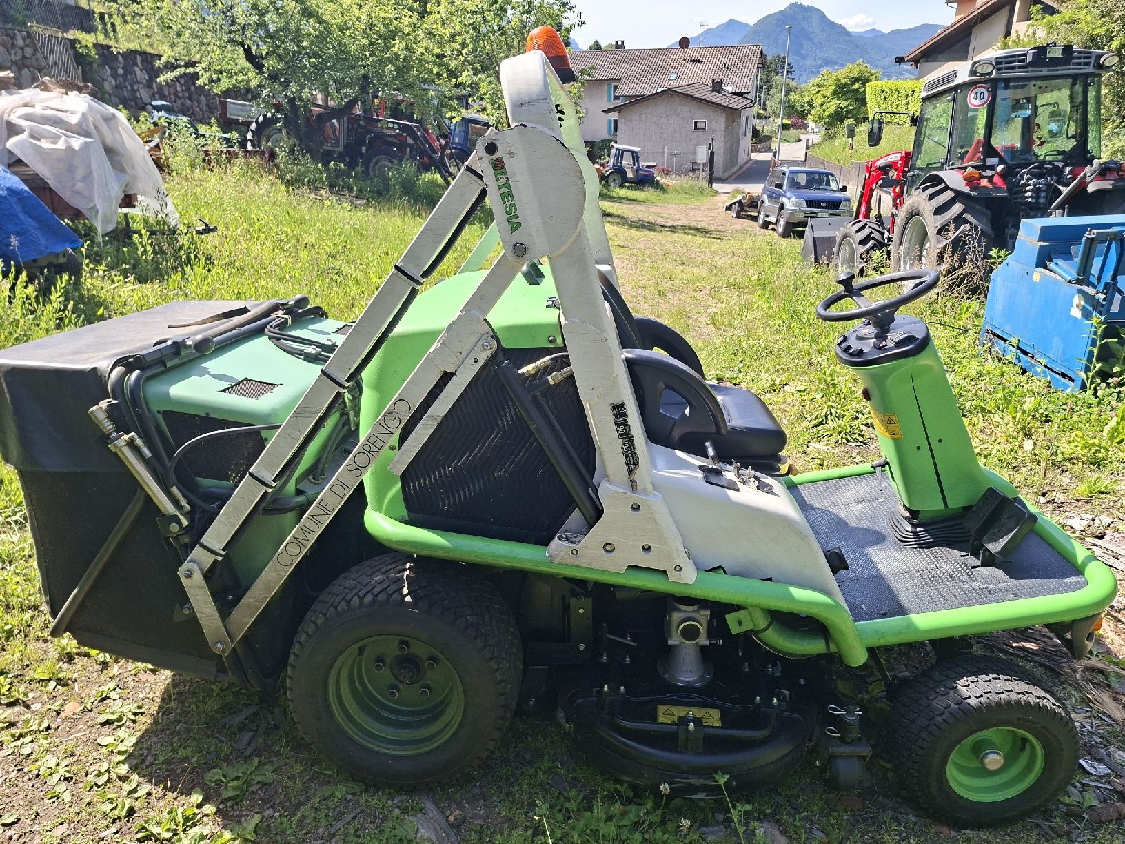 Rasenmäher: Rasentraktor Etesia Hydro 124 D – Gebraucht aus Comano von agr_tyf8 2