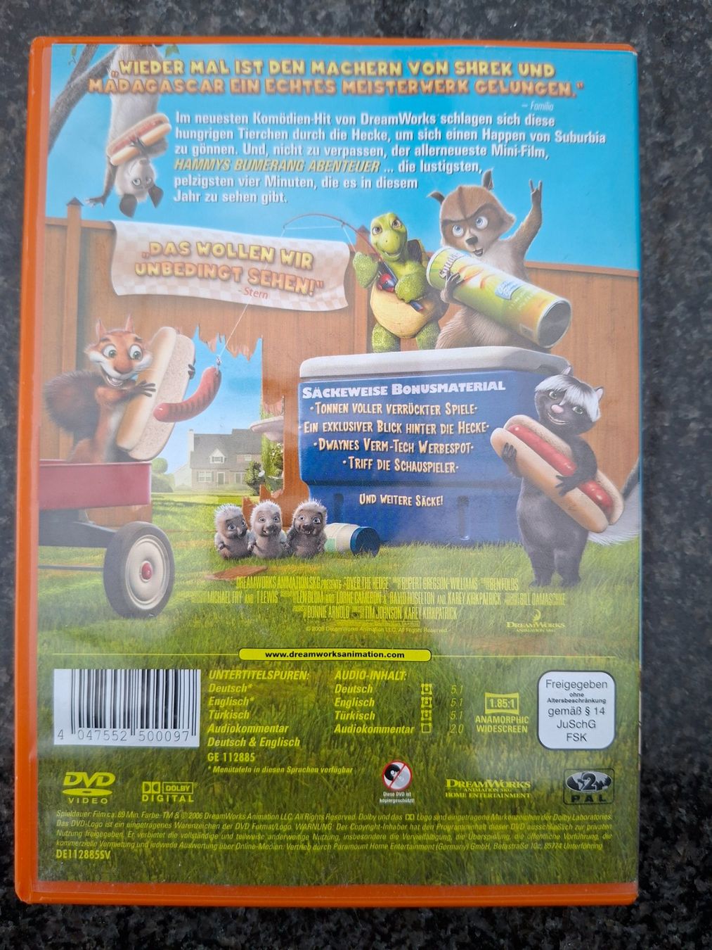 Tous les DVDs: DVD - Ab durch die Hecke – D'occasion à Boniswil par Totomat-Lady2 1
