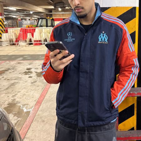 Adidas Olympic Marseille CL Trackjacket 2011/12(S)|Vintage