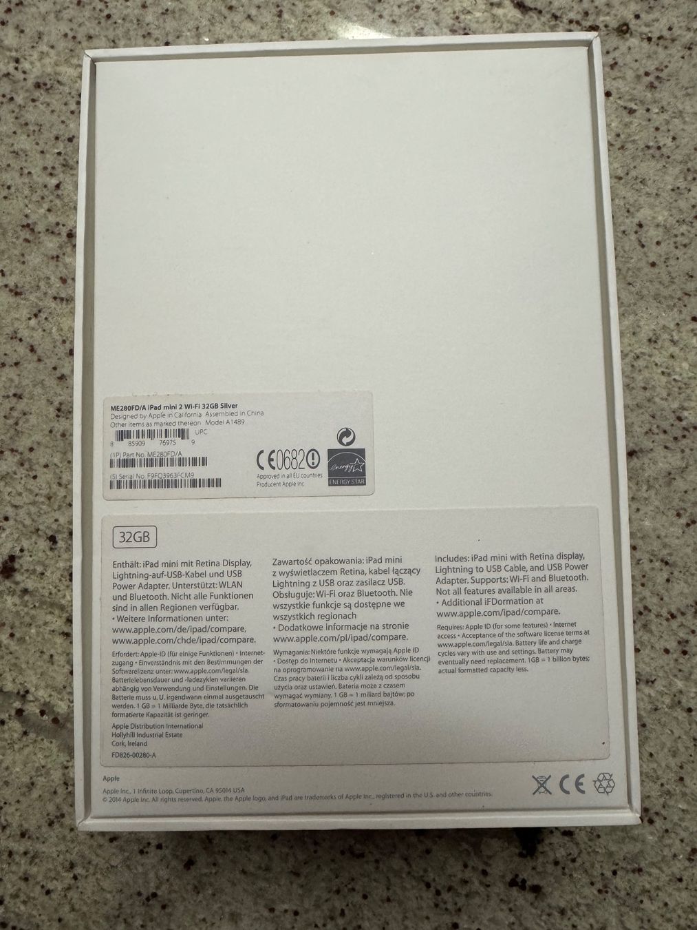 Apple Tablettes PC: Apple iPad mini 2 Wi-Fi 32 – D'occasion à Lyss par taw1009 2