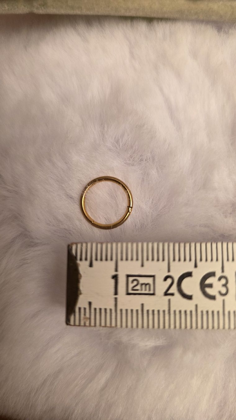 Piercingschmuck: Goldenes Septum – Neu (gemäss Beschreibung) aus Widen von kev_f5vk 1