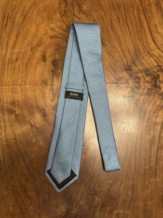 Krawatte Hugo Boss hellblau
