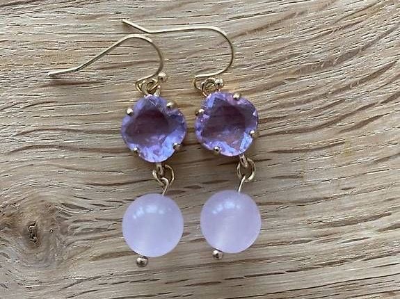 Orecchini pendenti & Orecchini a lobo: Ohrringe mit Amethyst – Usato da Wollerau venduto da luxury_82 1