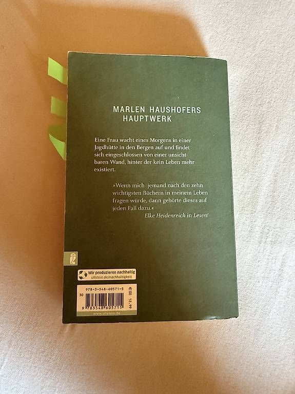 Libri: Die Wand (Deutsch) – Usato da Sarnen venduto da ale_7ph7 1