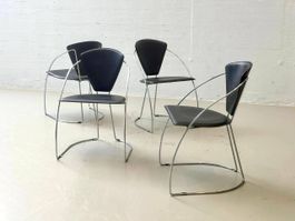 Stühle Linda von A.Rizzatto für Lo Studio, 1980 er Jahre